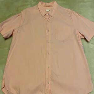 Club Monaco cotton short sleeve shirt mens size large - Like New